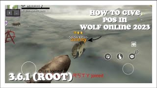 How To Give Pos In Wolf Online (Root) (GG) 3.6.1 2023