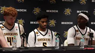 Wichita State MBB Amuneke Berg Boyd Postgame Press Conference Dec 21 2025