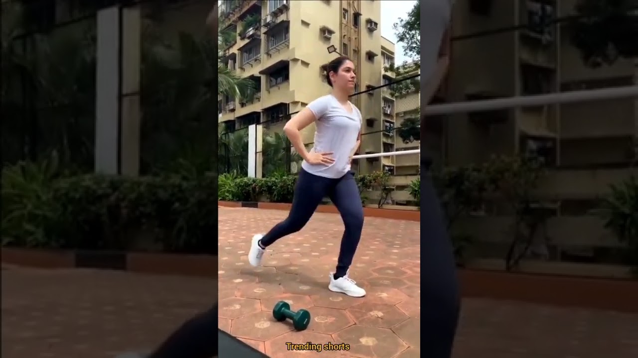 Tamanna morning workout video