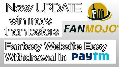 Fanmojo Big Update | win more than before | Fantasy cricket website