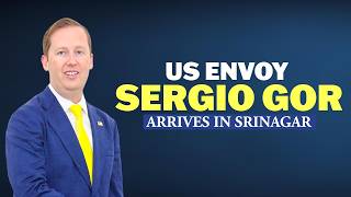BREAKING! US Envoy Sergio Gor arrives in Srinagar, Meets CM Omar Abdullah| J&K News |India