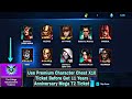 Use Premium Character Chest X10 Ticket Before Get 11 Anniversary Mega T2 - Marvel Future Fight