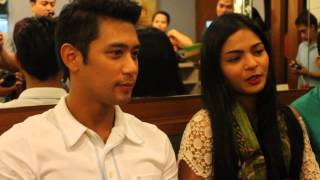 Lovi Poe and Rocco Nacino promotes Akin Pa Rin Ang Bukas