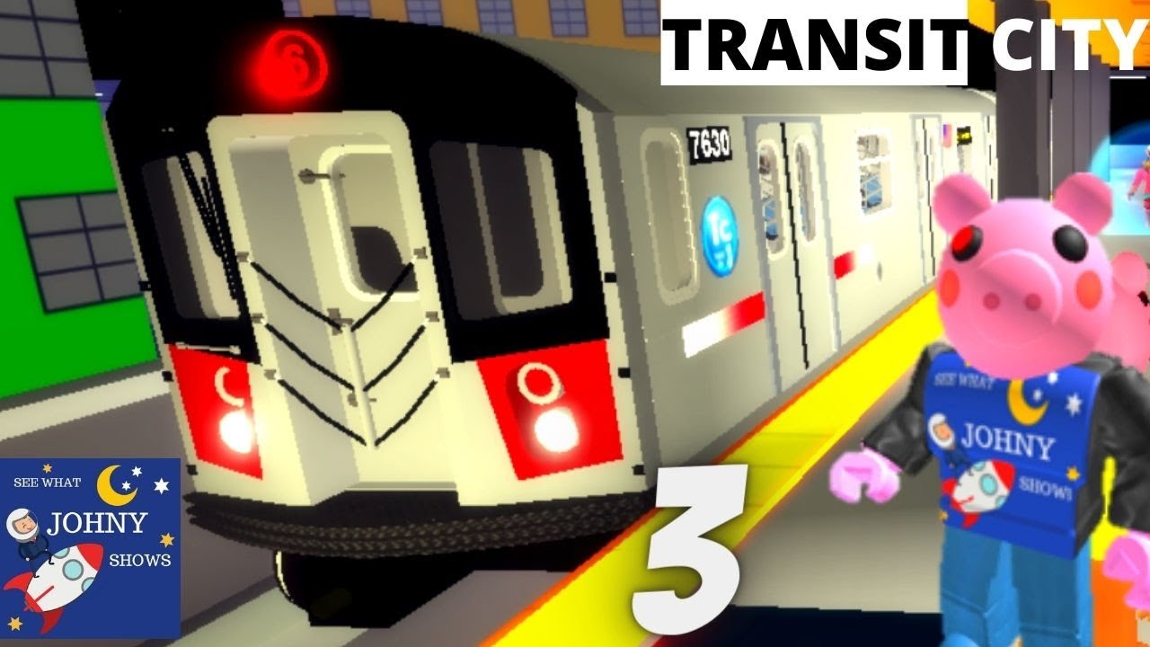 Johny Shows Roblox Transit City 3 Youtube - johnny shows roblox train game