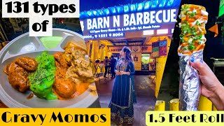 131 Types Of Gravy Momos | World Record | Jamshedpur Vlog | Biggest Roll