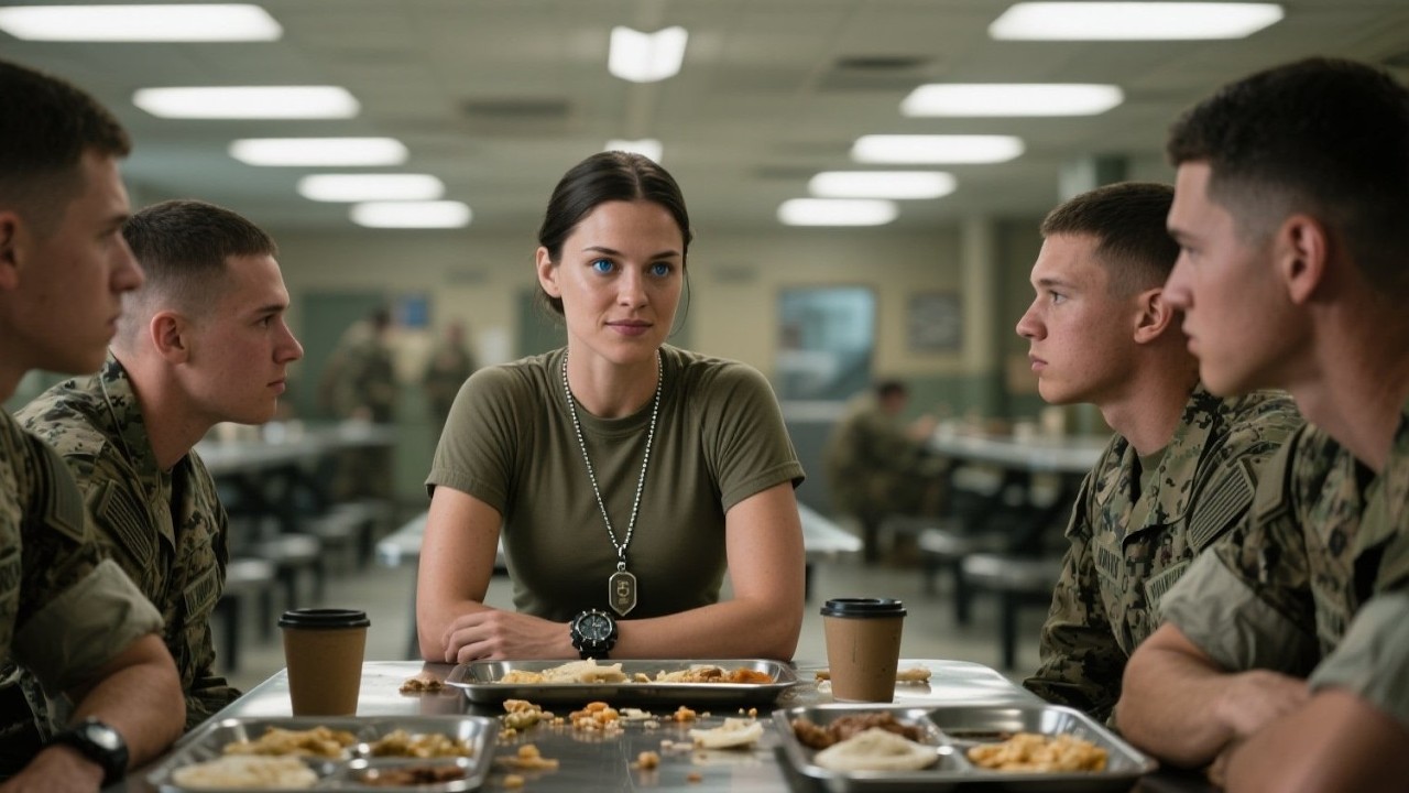 Four Recruits Surrounded Her in the Mess Hall—45 Seconds Later, They Discovered She Was a Navy SEAL