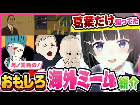 委員長の海外ミーム解説が面白すぎる【にじさんじ/切り抜き/月ノ美兎】