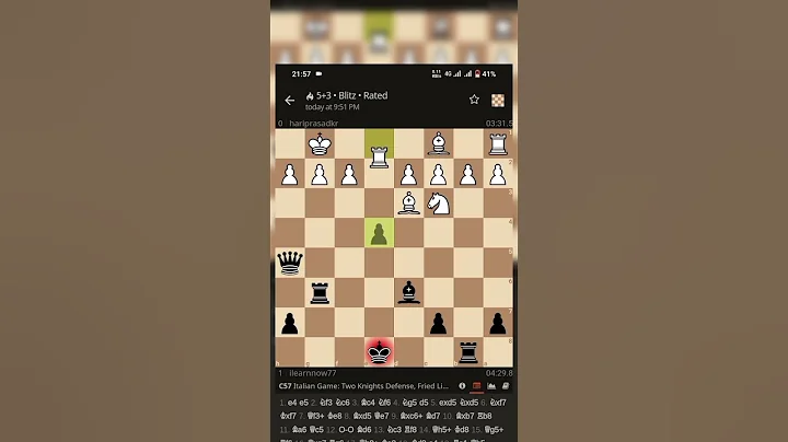by mistake my opponent #chess #checkmate #puzzlegame #trendingshorts #puzzle #chessgame #gaming