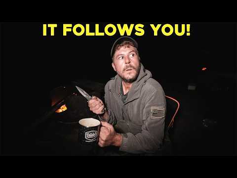 (IT FOLLOWS YOU!) TERRIFYING NIGHT CAMPING ALONE in the REMOTE HAUNTED WOODS | SOMETHING IS WRONG