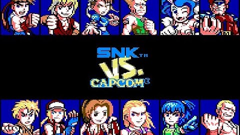 C64 new versus fighting game - SNK vs CAPCOM