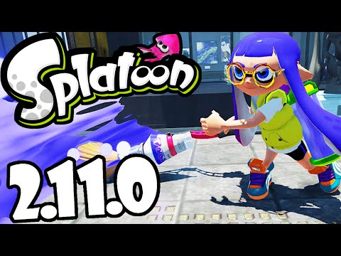 splatoon-wii-u-gameplay-2.11.0-update!-roller-&-brush-ink-flick-fix,-s-rank-online-walkthrough-hd