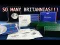 A silver britannia coin collection we have just bought