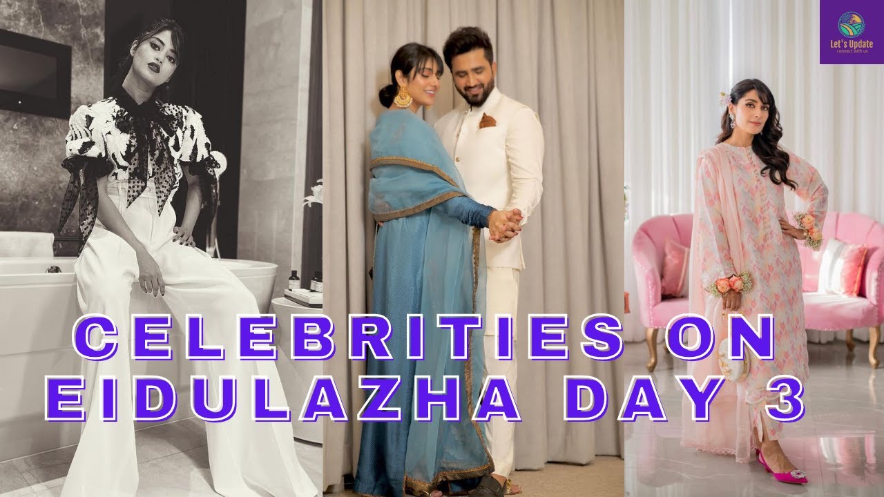 Celebrities On Third Day Of Eid | Eid Day 3 Pictures | Eid Pictures Of Pakistani Celebrities
