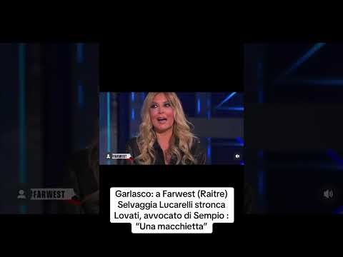 Video #farwest #garlasco Selvaggia Lucarelli stronca l’avvocato Lovati