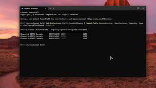 Powerful PowerShell Command to Check RAM Speed, Size & Manufacturer (Windows)