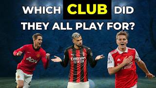 Guess The Common Club By 3 Players | Football Quiz