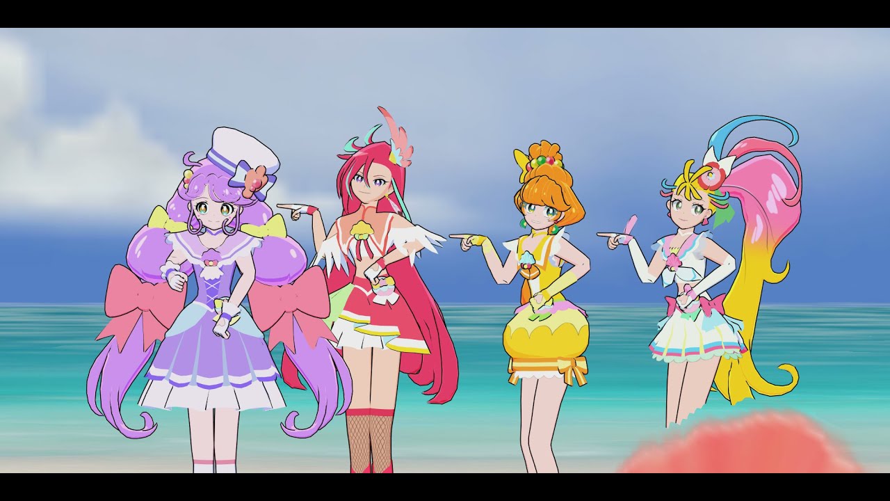 Mmd プリキュア トロピカル ジュ Uchouten Love Youtube