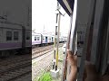 Parkcircus to sealdah station train journey  emu local train  indian railways   shorts