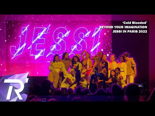 DANCING "COLD BLOODED" WITH JESSI in PARIS 10122022 CONCERT