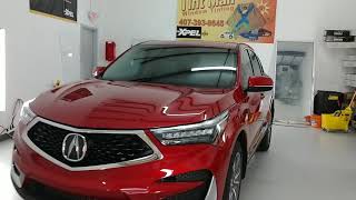 Acura Rdx  Xpel Xr Plus Super Ceramic 30 Front Doors 70 Windshield U0026 70 On Top Of Factory Smoked