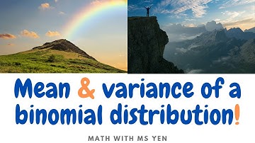 12EXT1) 3. Mean & Variance of a binomial distribution