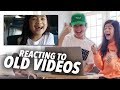 Reacting To Our Old Funny Videos!! | Ranz and Niana