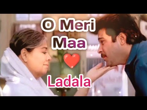 Teri Ungli Pakad Ke Chala Mamta Ke Aanchal Me Pala - Laadla | Anil Kapoor | Udit | Mother's Day Song