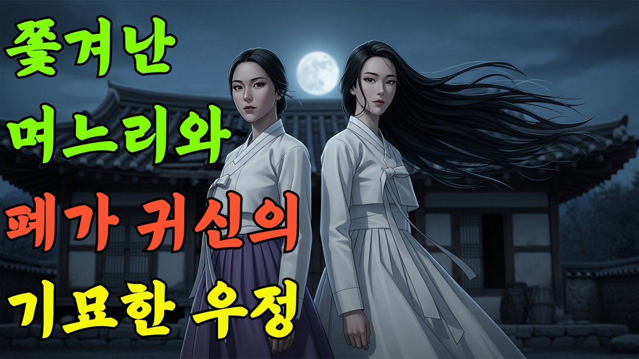 쫓겨난 며느리와 폐가 귀신의 기묘한 우정#시니어#야담#민담#오디오북#잠자면서듣는이야기