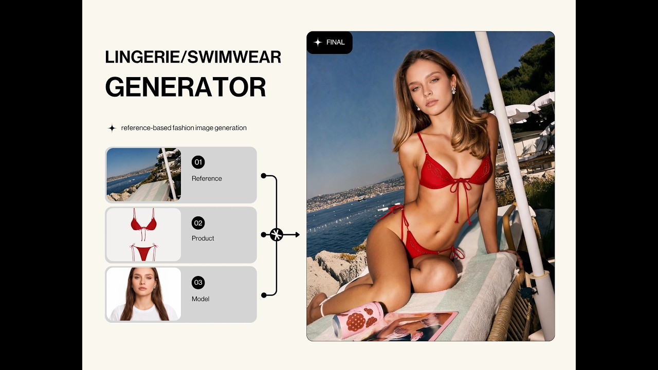 #05 Lingerie & Swimwear Generator — Create Lingerie and Swimwear Images