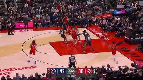 Thomas Bryant sends the shot away