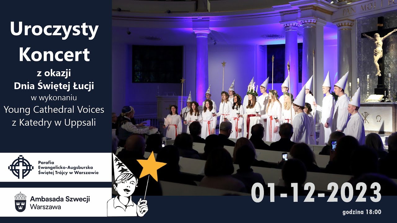 Koncert z okazji Dnia Świętej Łucji 2023 - Young Cathedral  Voices