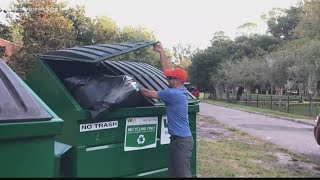 Town hall on Jacksonville curbside recycling Monday