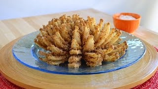 Crispy Baked Blooming Onion with Tangy Dipping Sauce Recipe