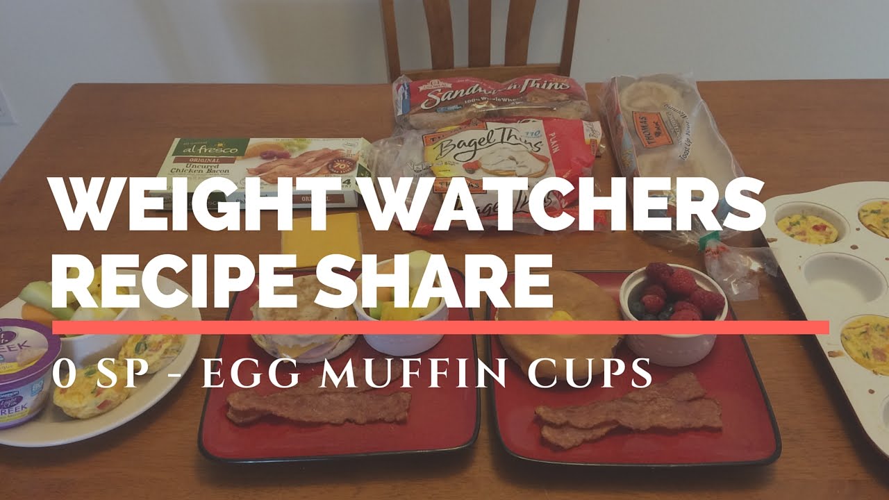 Weight Watchers Recipe Share Egg Muffin Cups 0 SP YouTube
