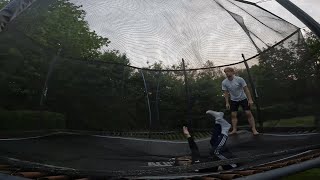 Backflip x Double Kaboom x Back Pullover - Trampoline