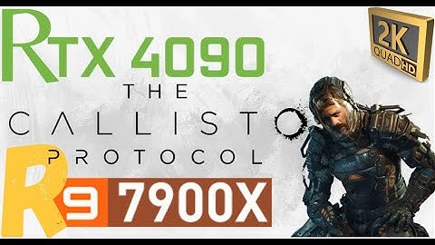 THE CALLISTO PROTOCOL 2K PC PERFORMANCE | RTX 4090 + 7900X | RAY TRACING BENCHMARK | ULTRA SETTINGS