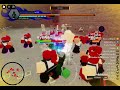 2 pro fighters beat up steel dungeon goons and jump Vulcan