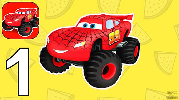 Merge Truck: Monster Truck - Gameplay Walkthrough Part 1 Tutorial,Tricks (Android,iOS)