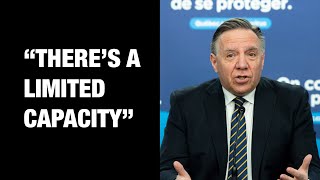 Premier Legault responds to claim that cancelling Dawson College expansion will hurt health network