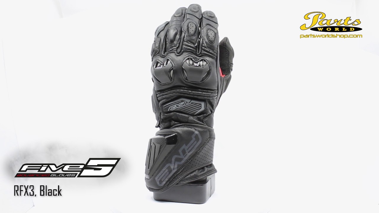 Five Gloves RFX3 Black By Parts World AG YouTube