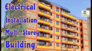 MULTI STOREY BUILDING. How we have been delivering our professional Electrical Services Competently.