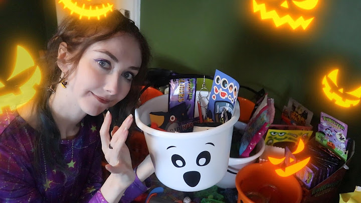 ASMR Halloween Buckets 2024