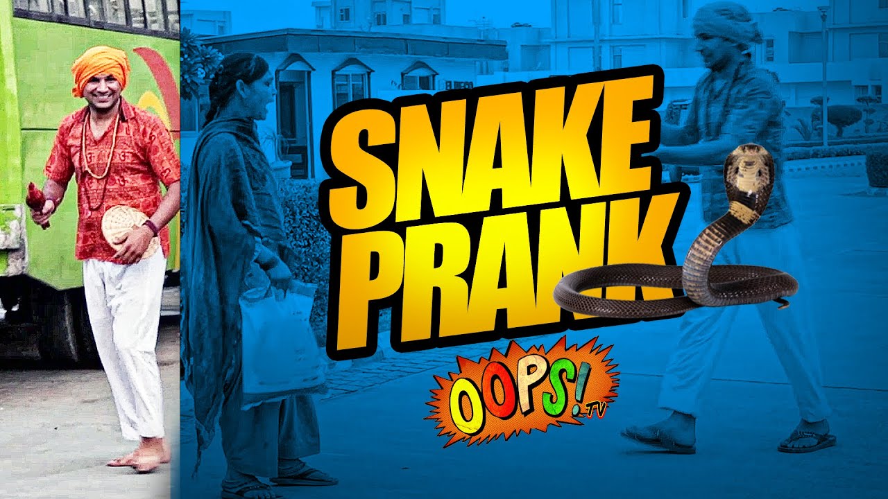 Scary Snake Prank in Public Funny Pranks 2016 Oops TV YouTube