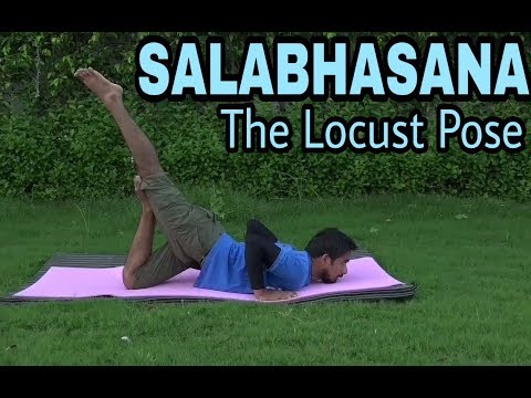 How to do Shalabhasana or locust pose in hindiwith PriyVimal