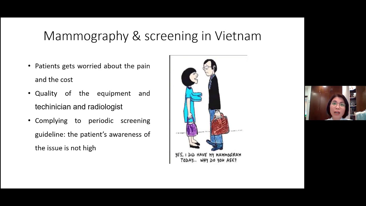 Presentation on Mammography in Breast Cancer Early Diagnosis and Intervention by MD. Ph.D Nguyen Thu