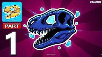 Dino Crowd - Gameplay Walkthrough Part 1 - Dino Crowd Stack Run (Android, iOS)