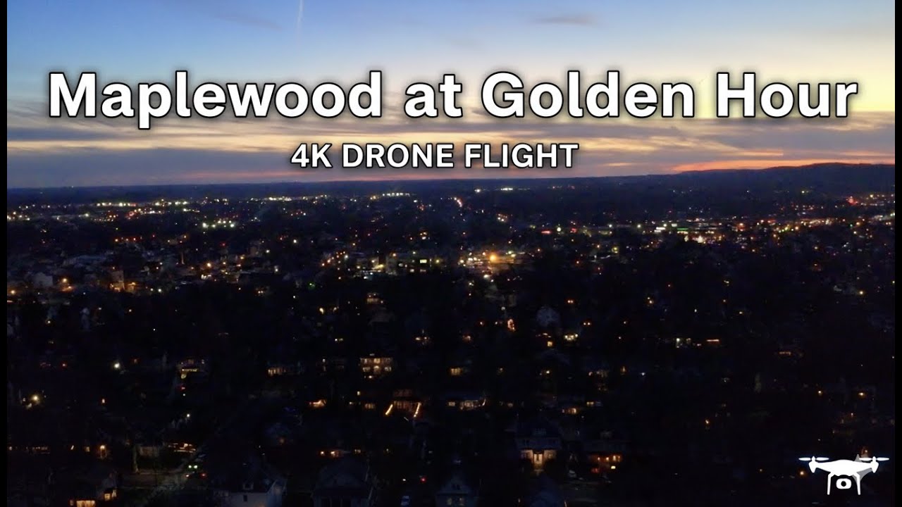 The Magic of Maplewood at Golden Hour | 4K Drone Flight