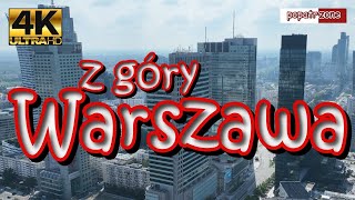 [4K] Warszawa z powietrza #skyline #skyscraper #warsaw #cityview #attraction #drone #4k