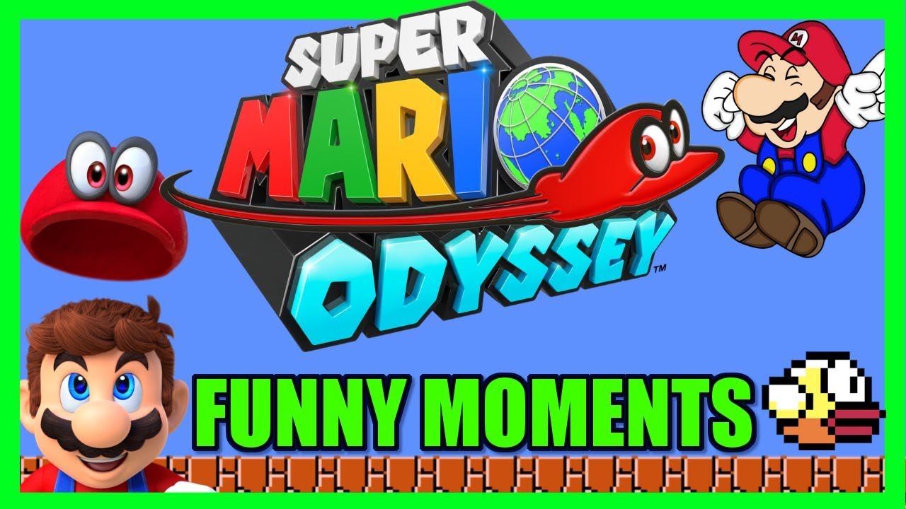 Super Mario Odyssey Funny Moments feat. Pewdiepie and Dead Memes - A plethora of funny moments from Mario Odyssey for the Nintendo Switch.  This video also features Jurassic Park, Pamela Anderson, Team Rocket, Flappy Bird and t
