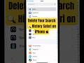 How to Delete Your Search 🔍 History Safari on iPhone   #SafariBrowser #iPhoneTrick #SearchiPhone